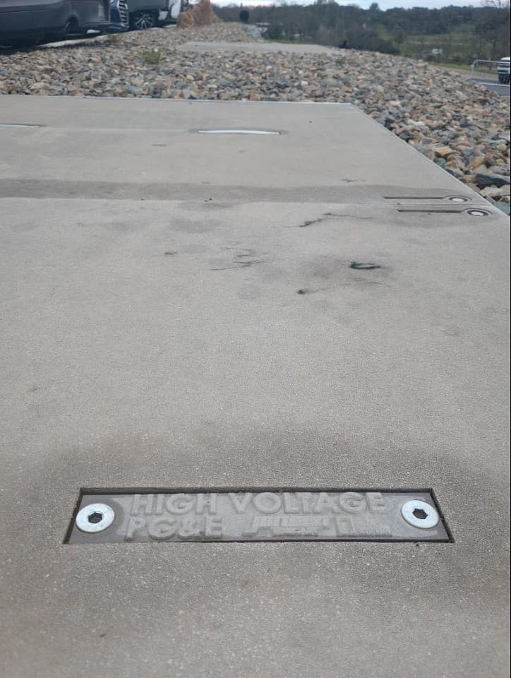 Commercial utility infrastructure photographed by Northstar Electric